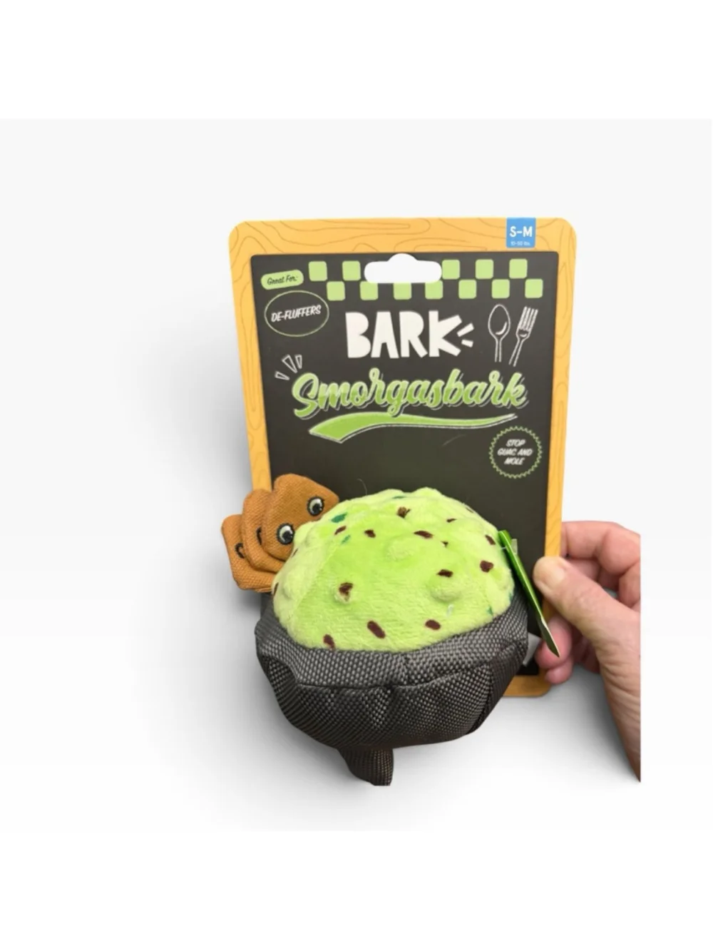 BARK Smorgasbark Dog Toys - Sushi, Guac, Ice Cream
